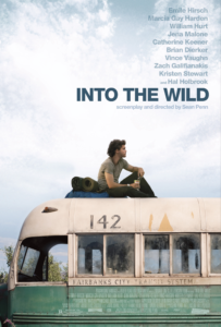 Póster "Into the Wild" (2007). Películas inspiradoras para la vida en camper.